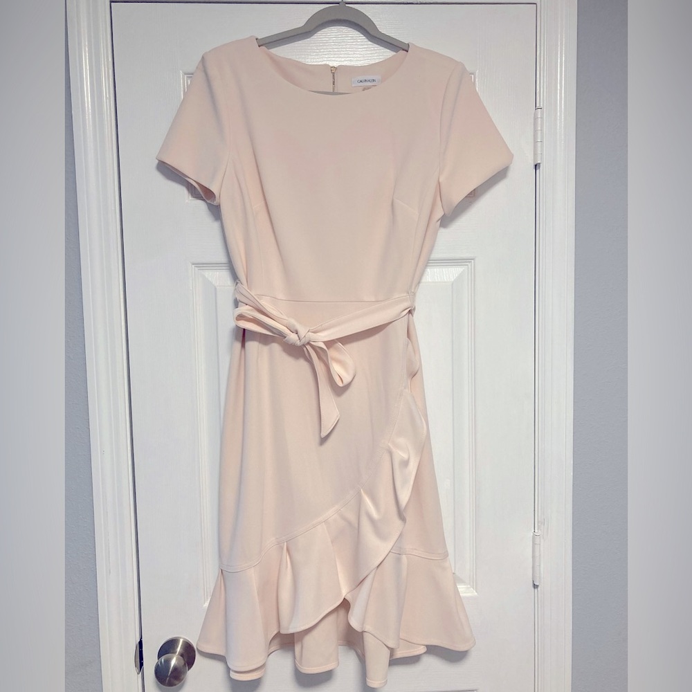 Calvin Klein Blush Pink Dress